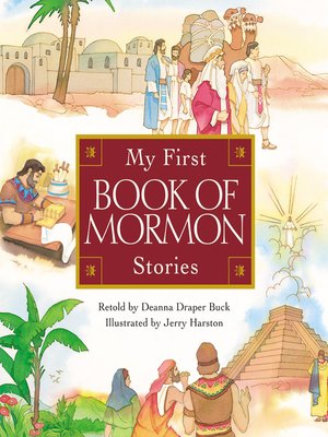 cover image of My First Book of Mormon Stories